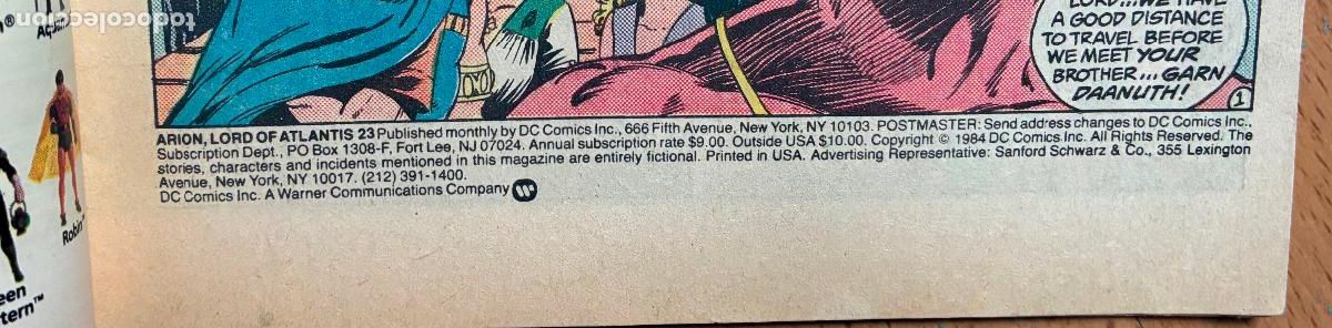 C&oacute;mics: ARION, DC, COMIC USA, Numero 23 - Foto 4