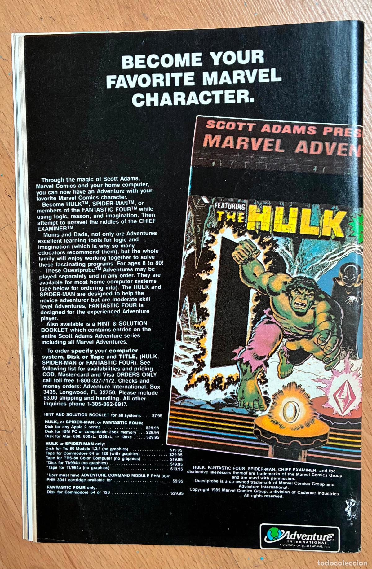 C&oacute;mics: CLOAAK AND DAGGER, NUMERO 6, COMIC USA, MARVEL - Foto 2