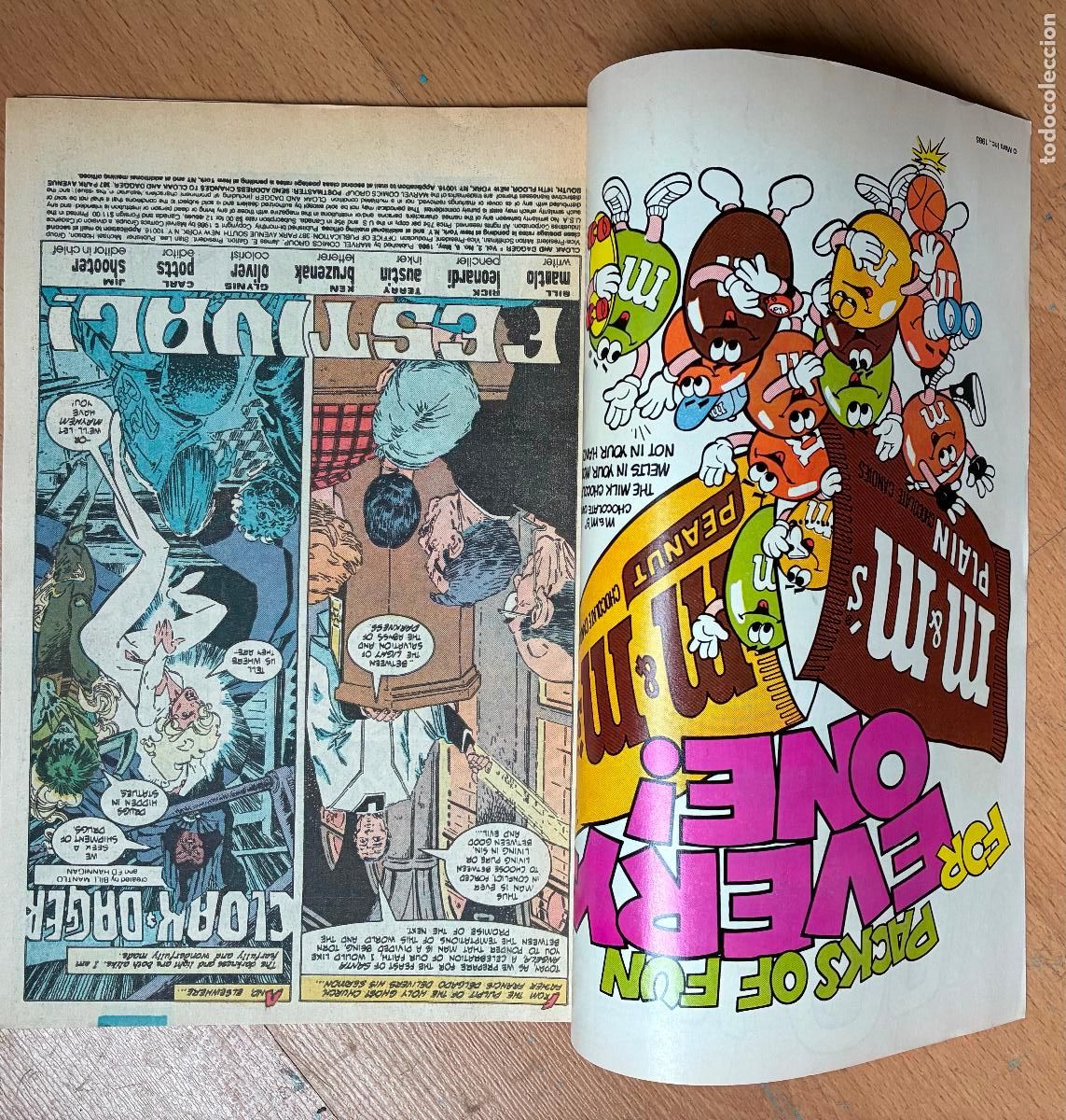 C&oacute;mics: CLOAAK AND DAGGER, NUMERO 6, COMIC USA, MARVEL - Foto 3
