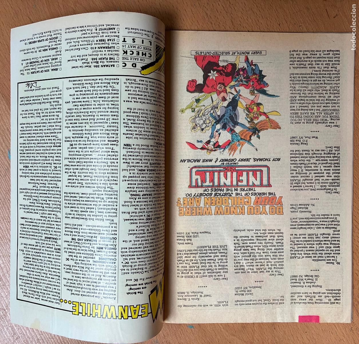 C&oacute;mics: THE FLASH IS, NUMERO 348 DC, COMIC USA - Foto 5