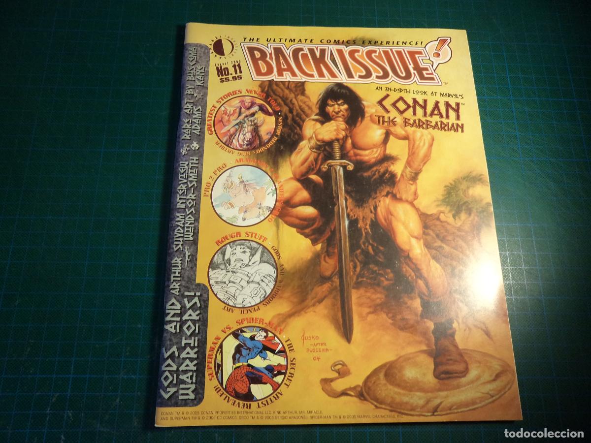 C&oacute;mics: BACKISSUE. N&ordm; 11. REVISTA INFORMACI&Oacute;N SOBRE COMICS. EN INGLES. (Ref. 0-B) - Foto 1