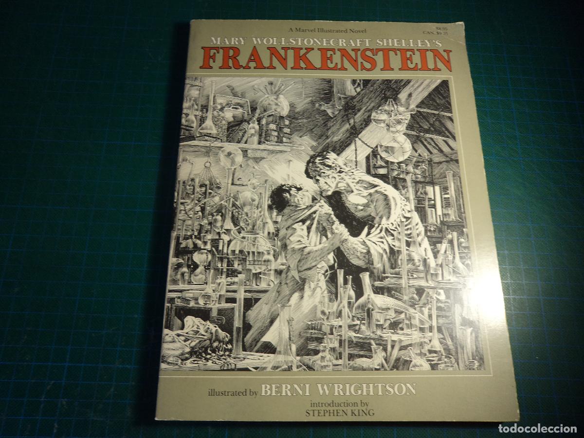C&oacute;mics: Frankenstein. Novela ilustrada de Berni Wrightson. En ingles. - Foto 1