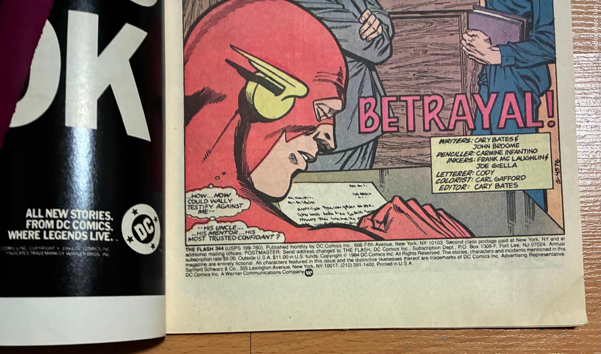 C&oacute;mics: FLASH, Numero 344, DC, Comic Usa. A&ntilde;os 80 - Foto 4
