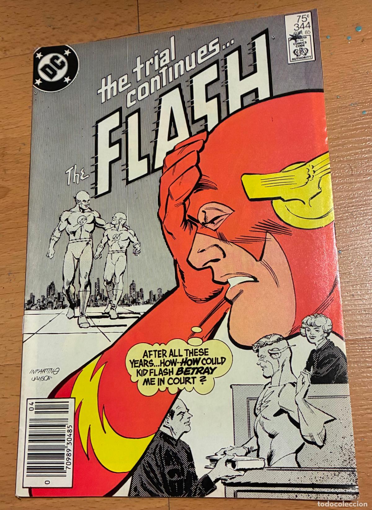 C&oacute;mics: FLASH, Numero 344, DC, Comic Usa. A&ntilde;os 80 - Foto 1