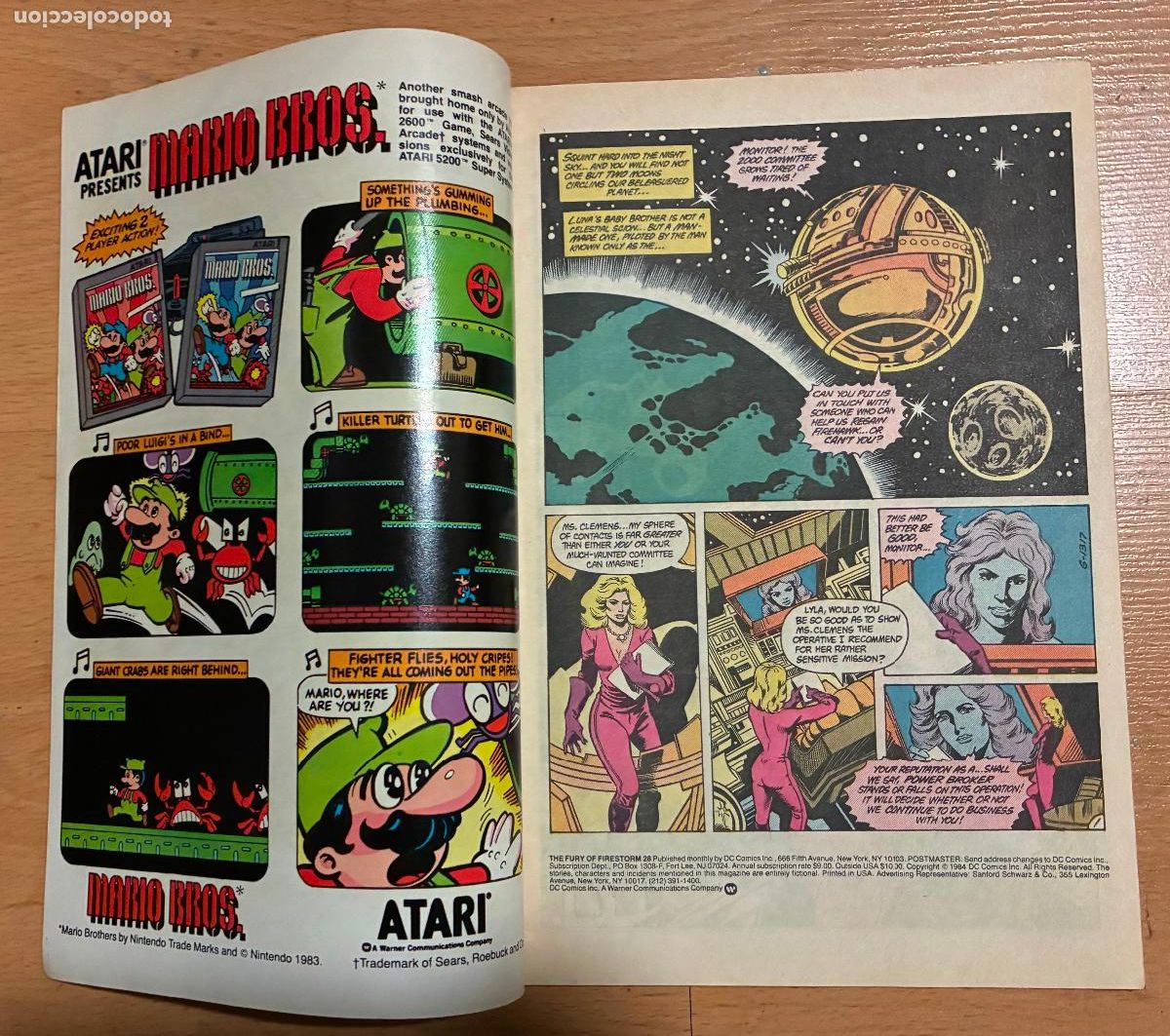 C&oacute;mics: FIRESTORM, Numero 28, DC, Comic Usa, A&ntilde;os 80 - Foto 3