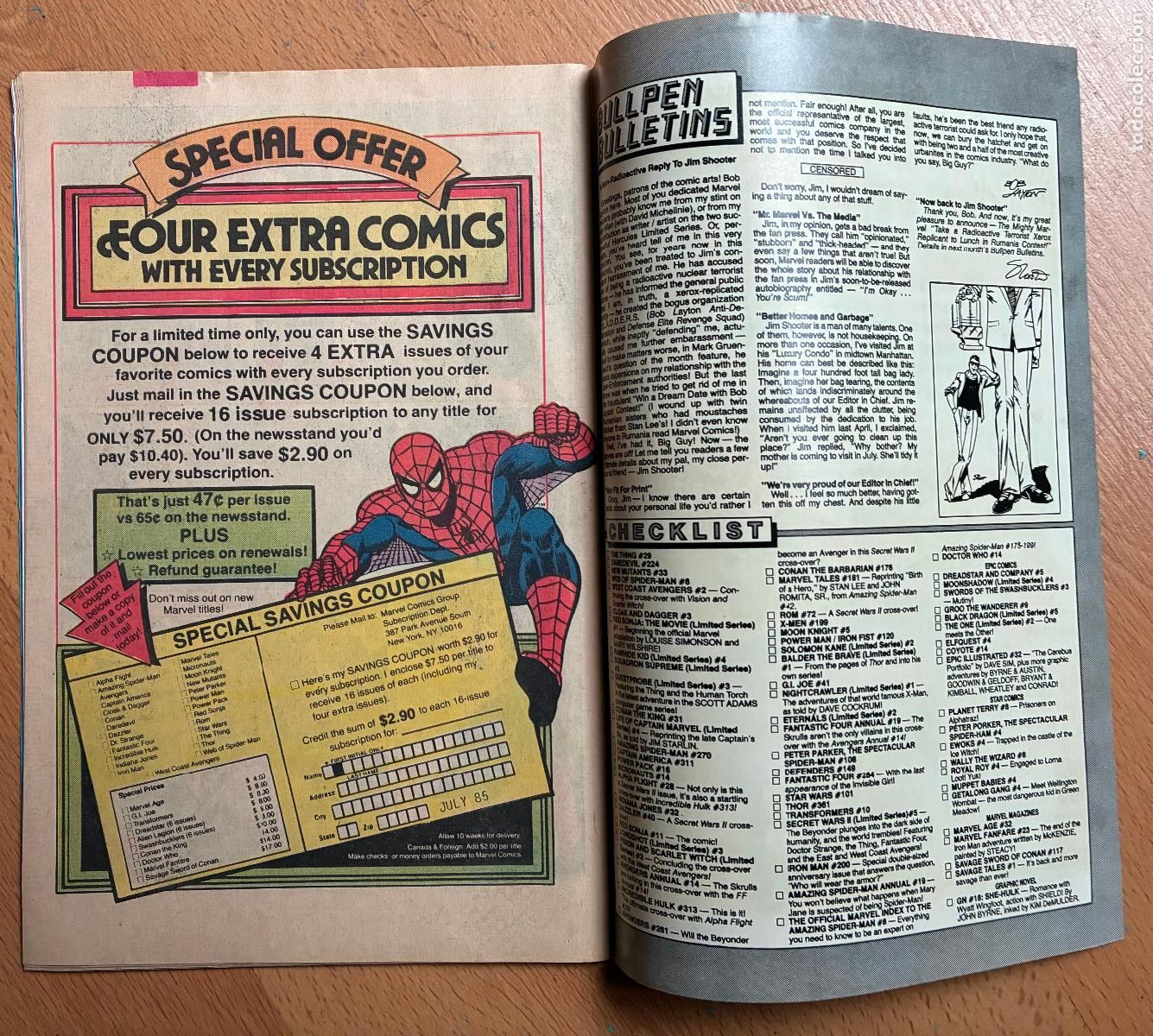 C&oacute;mics: CLOAK DAGGER, MARVEL, Numero 65, Comic USA, A&ntilde;os 80 - Foto 5
