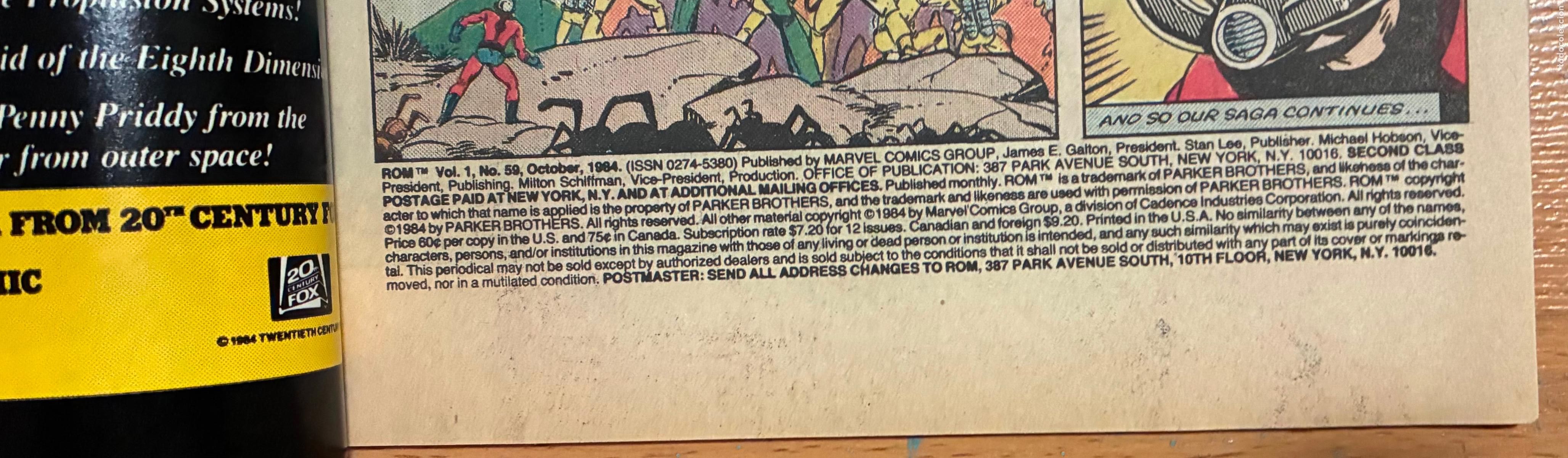C&oacute;mics: ROM, SPACEKNIGHT, MARVEL, Microbe Menace - Foto 4
