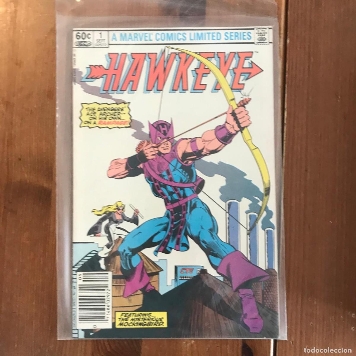 C&oacute;mics: MARVEL: HAWKEYE #1 - EN INGL&Eacute;S EDICI&Oacute;N USA 1983 - Foto 1