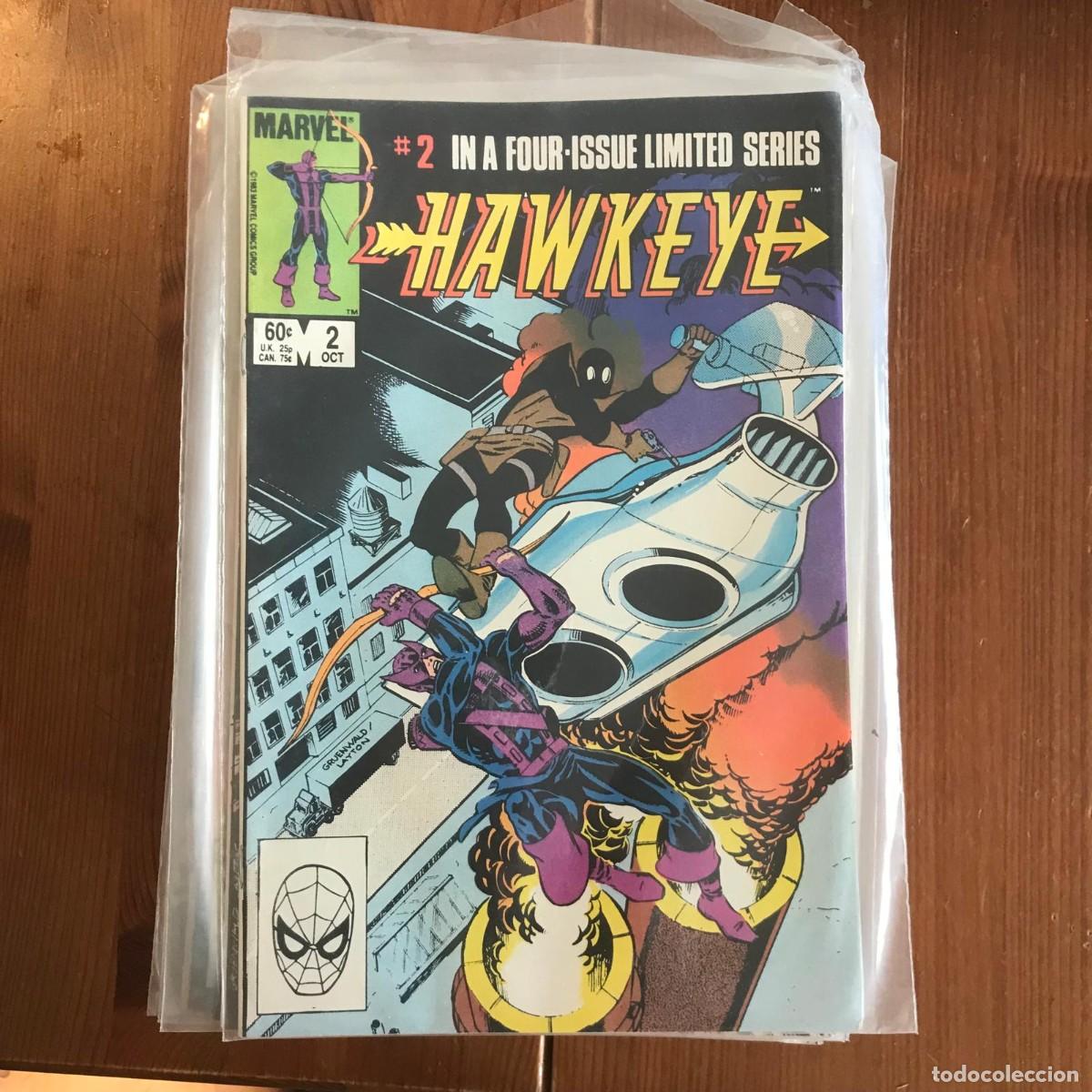 C&oacute;mics: MARVEL: HAWKEYE #2 - EN INGL&Eacute;S EDICI&Oacute;N USA 1983 - Foto 1