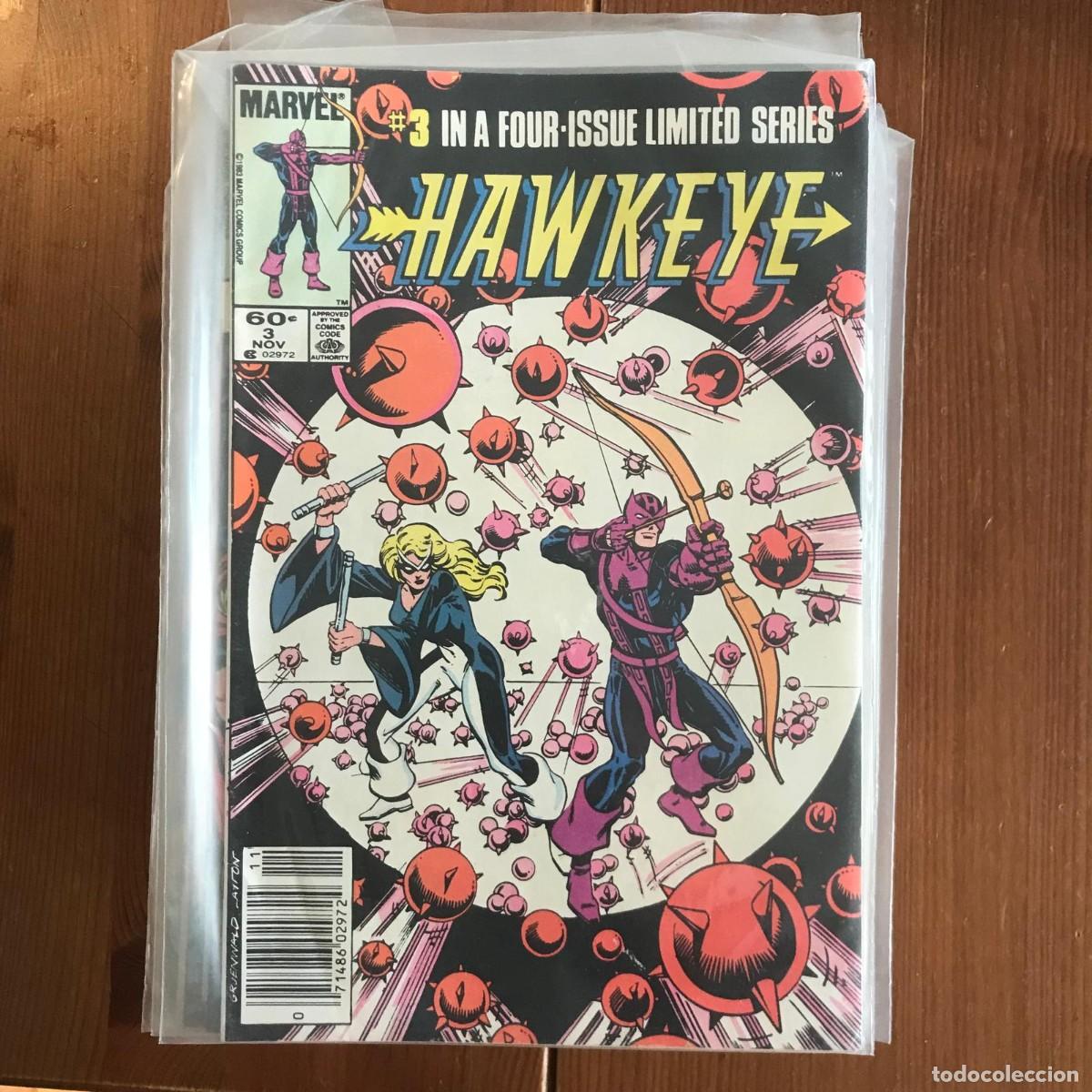 C&oacute;mics: MARVEL: HAWKEYE #3 - EN INGL&Eacute;S EDICI&Oacute;N USA 1983 - Foto 1