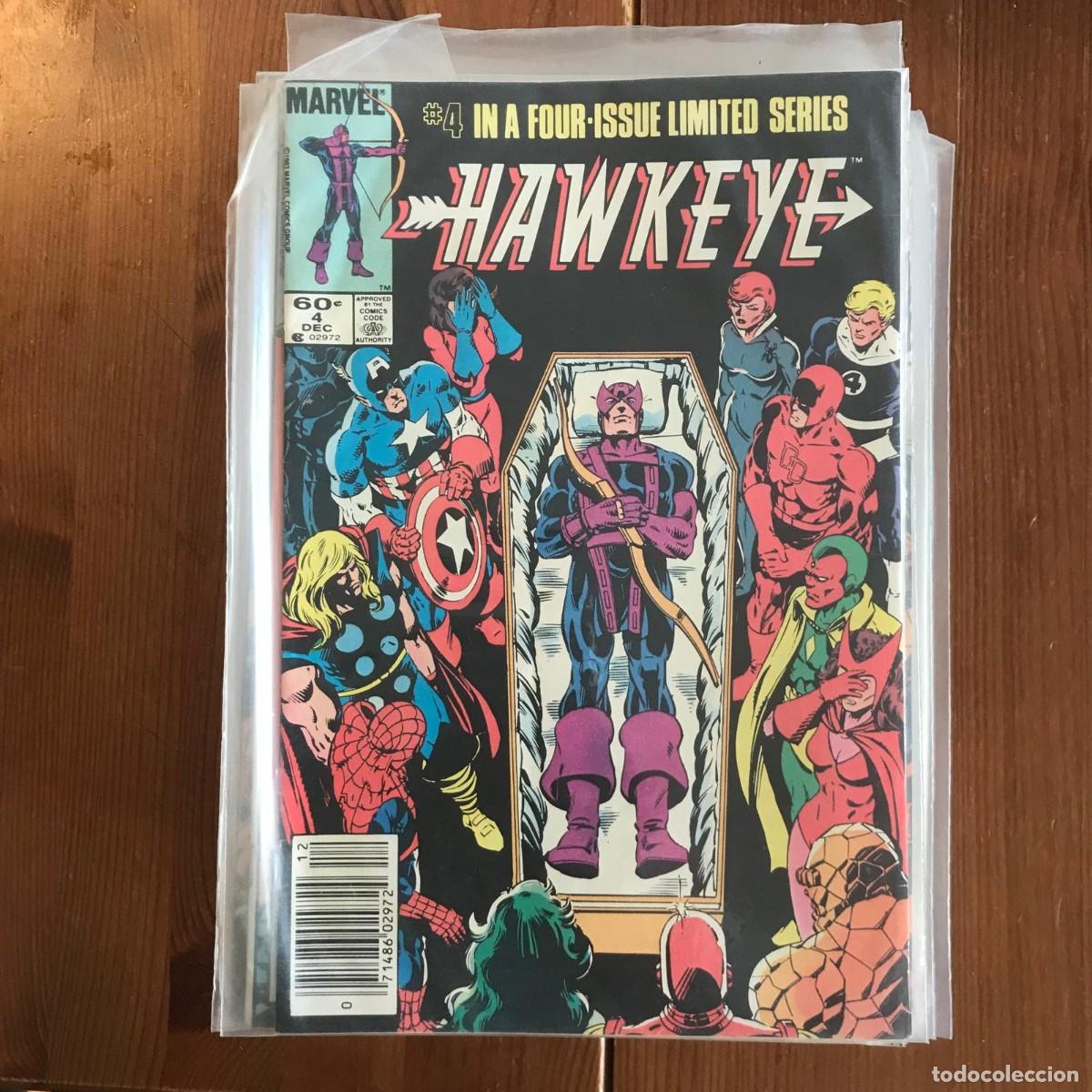 C&oacute;mics: MARVEL: HAWKEYE #4 - EN INGL&Eacute;S EDICI&Oacute;N USA 1983 - Foto 1
