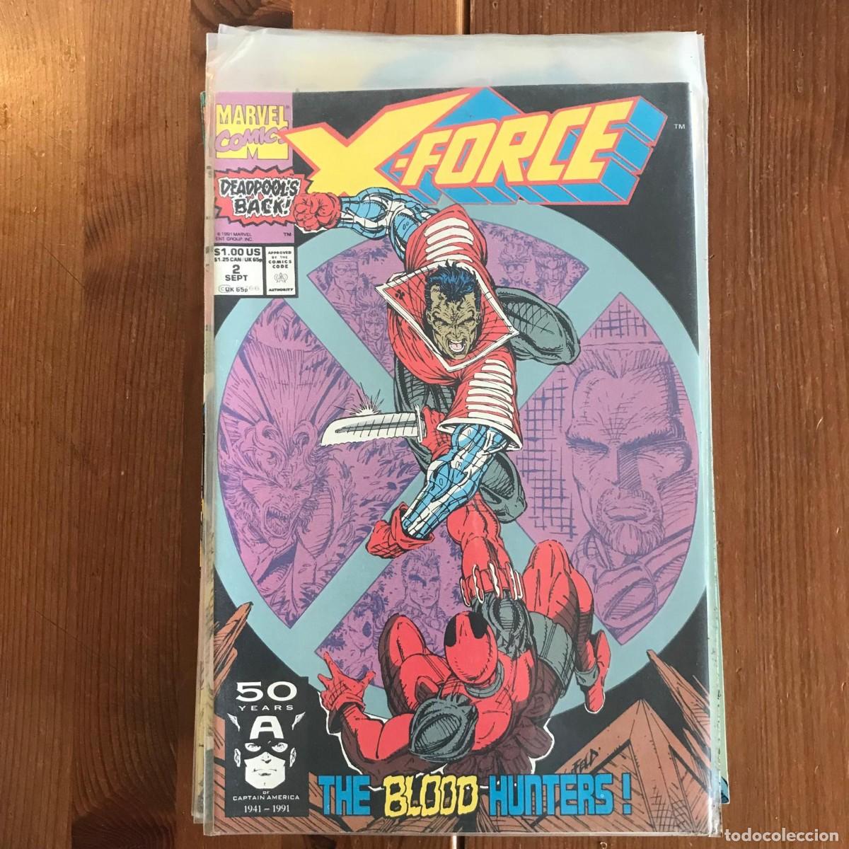 C&oacute;mics: MARVEL: X-FORCE #2 - EN INGL&Eacute;S EDICI&Oacute;N USA 1991 - Foto 1