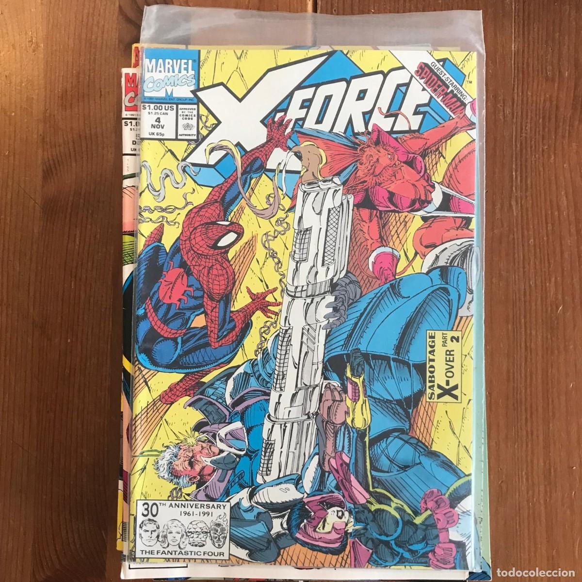 C&oacute;mics: MARVEL: X-FORCE #4 - EN INGL&Eacute;S EDICI&Oacute;N USA 1991 - Foto 1