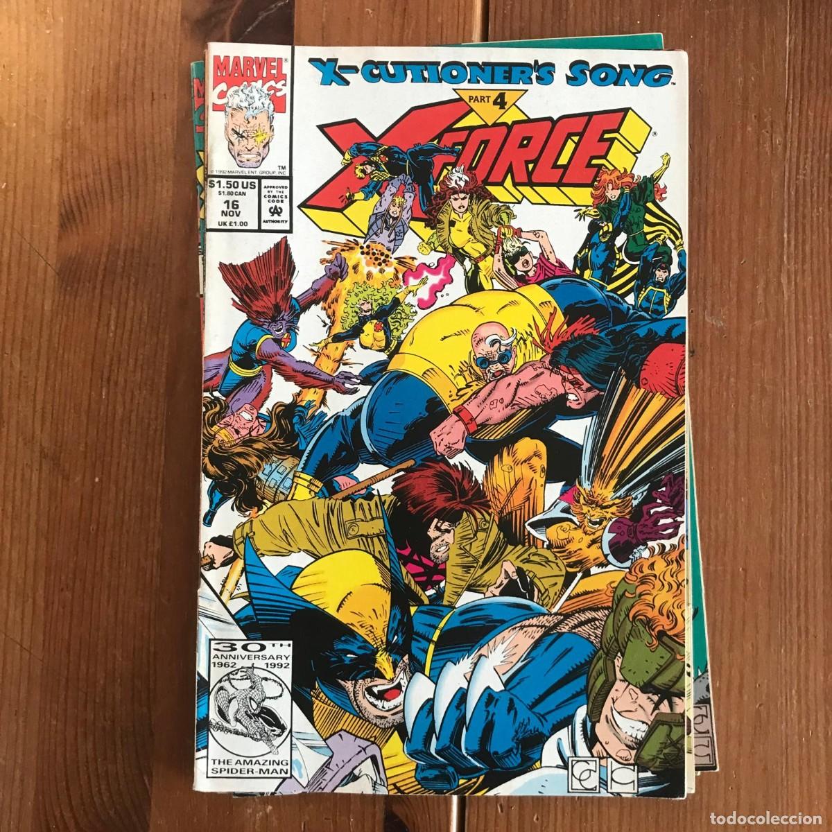 C&oacute;mics: MARVEL: X-FORCE #16 - EN INGL&Eacute;S EDICI&Oacute;N USA 1992 - Foto 1