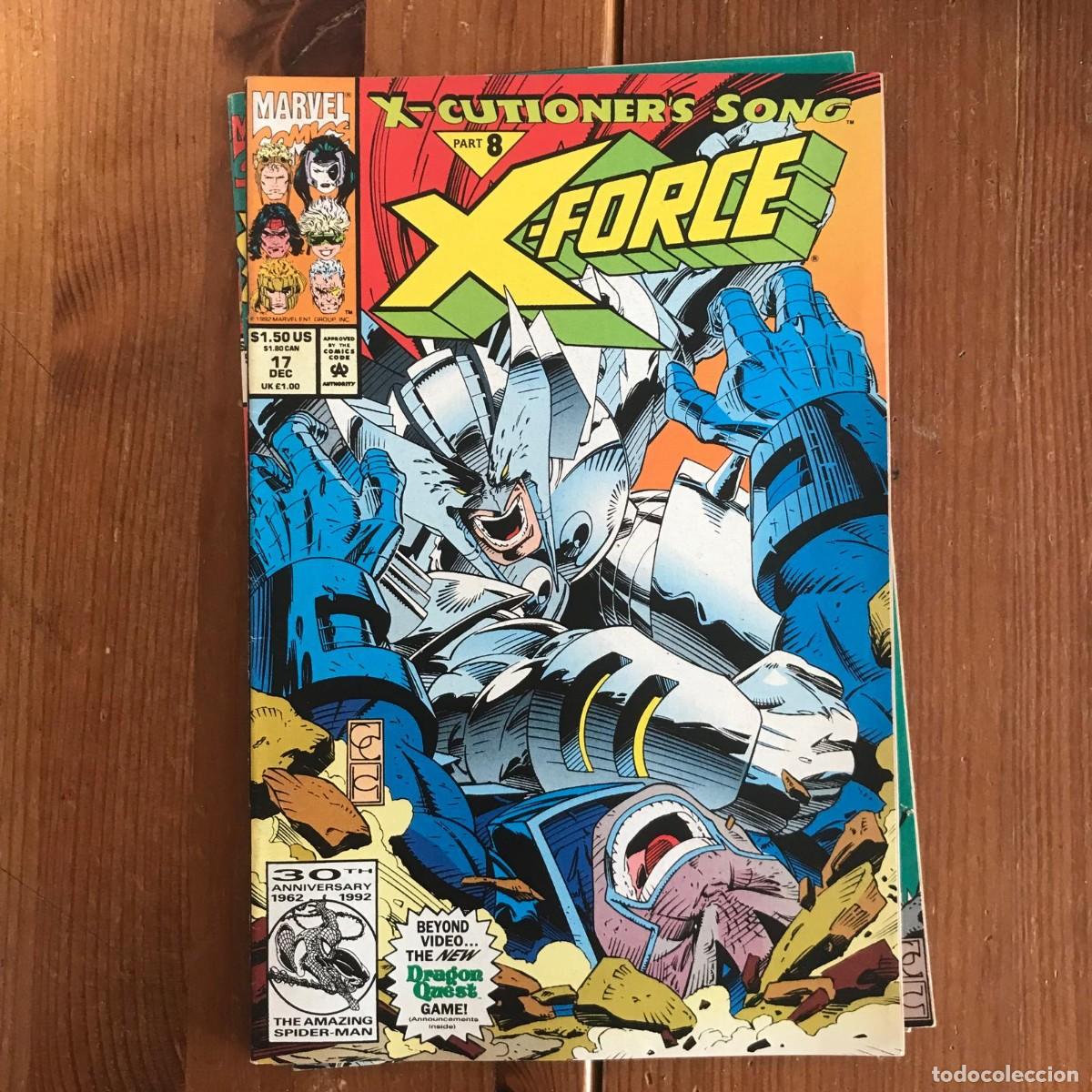 C&oacute;mics: MARVEL: X-FORCE #17 - EN INGL&Eacute;S EDICI&Oacute;N USA 1992 - Foto 1