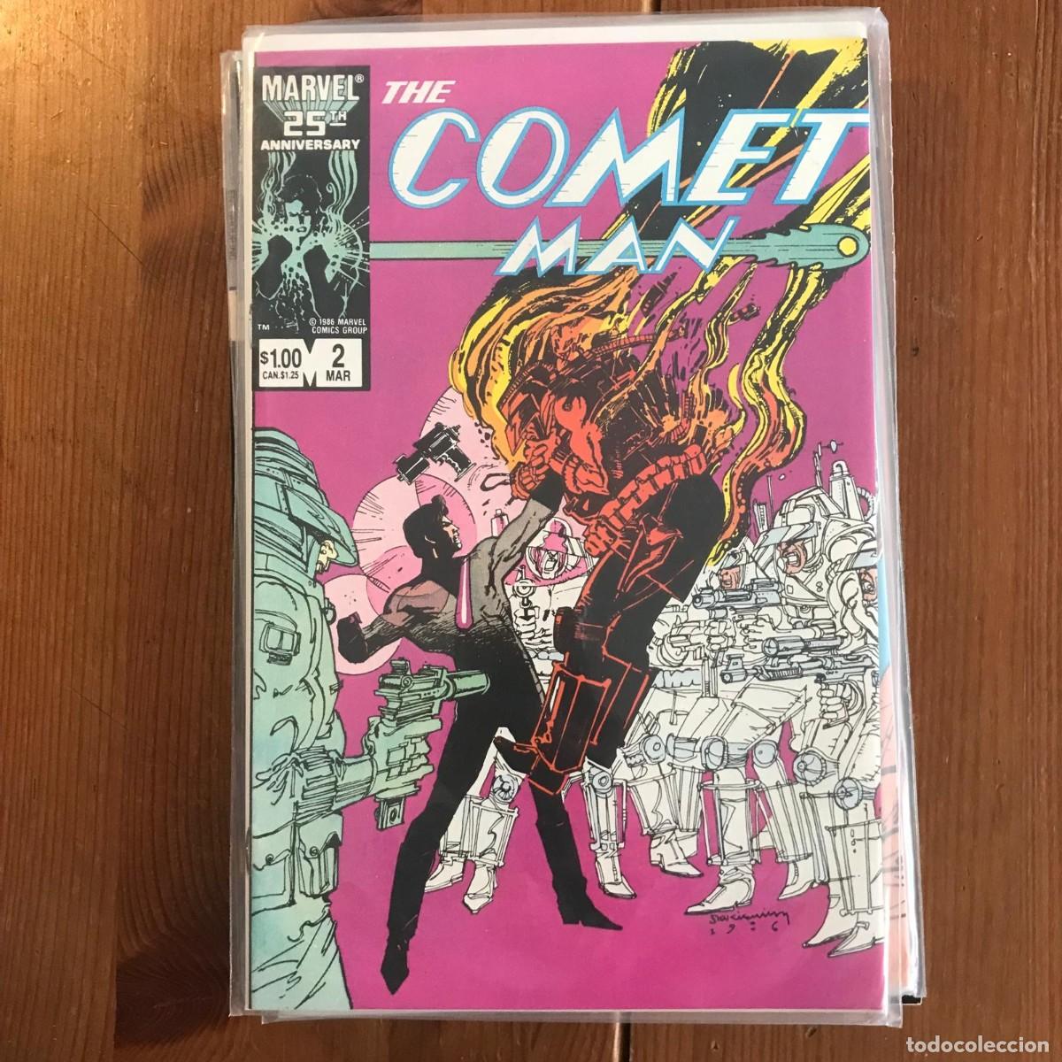 C&oacute;mics: MARVEL: COMET MAN #2 - EN INGL&Eacute;S EDICI&Oacute;N USA 1987 - Foto 1