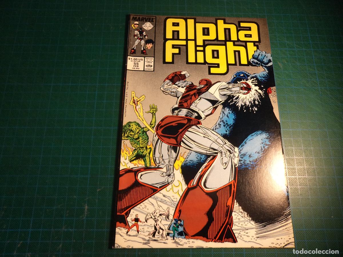 C&oacute;mics: Alpha Flight. N&ordm; 55. Marvel. En ingles. - Foto 1