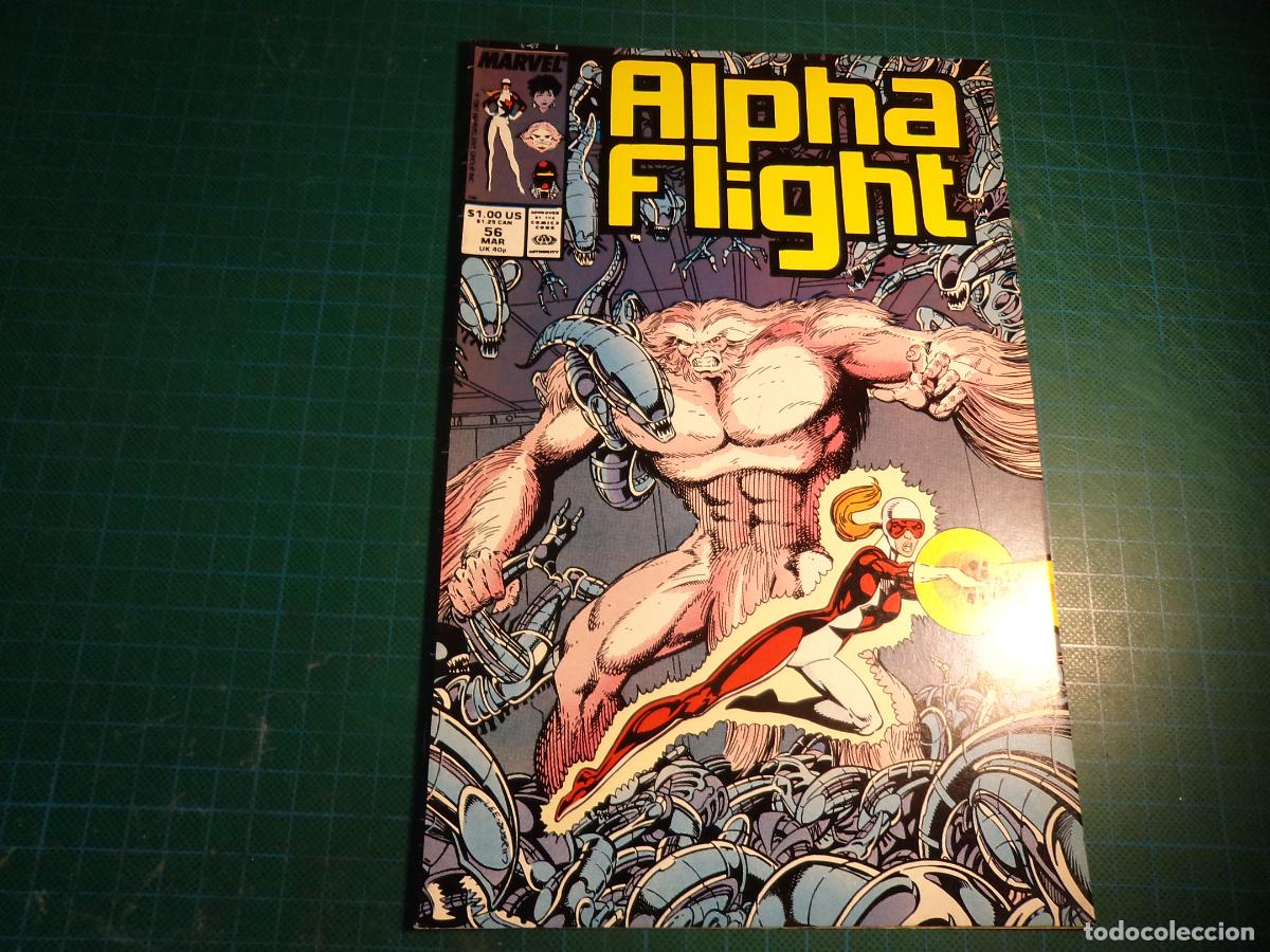 C&oacute;mics: Alpha Flight. N&ordm; 56. Marvel. En ingles. - Foto 1
