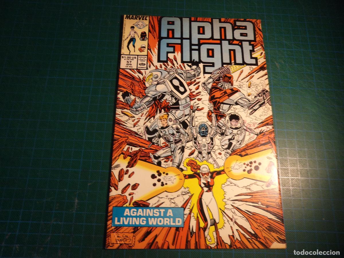 C&oacute;mics: Alpha Flight. N&ordm; 57. Marvel. En ingles. - Foto 1