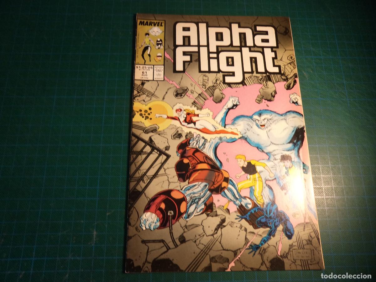 C&oacute;mics: Alpha Flight. N&ordm; 61. Marvel. En ingles. - Foto 1