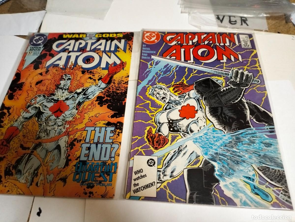 C&oacute;mics: CAPTAIN ATOM ... # 7, 57 ( LOTE 2 N&Uacute;MEROS)... DC. EN INGL&Eacute;S - Foto 1