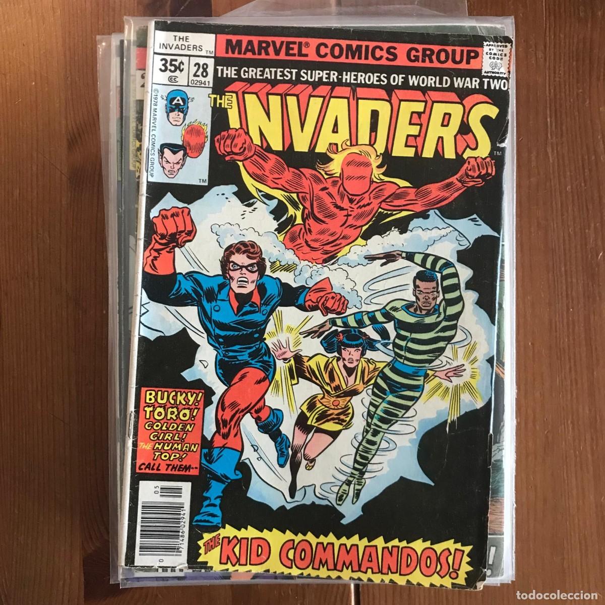 C&oacute;mics: MARVEL: THE INVADERS #28 - EN INGL&Eacute;S EDICI&Oacute;N USA 1978 - Foto 1