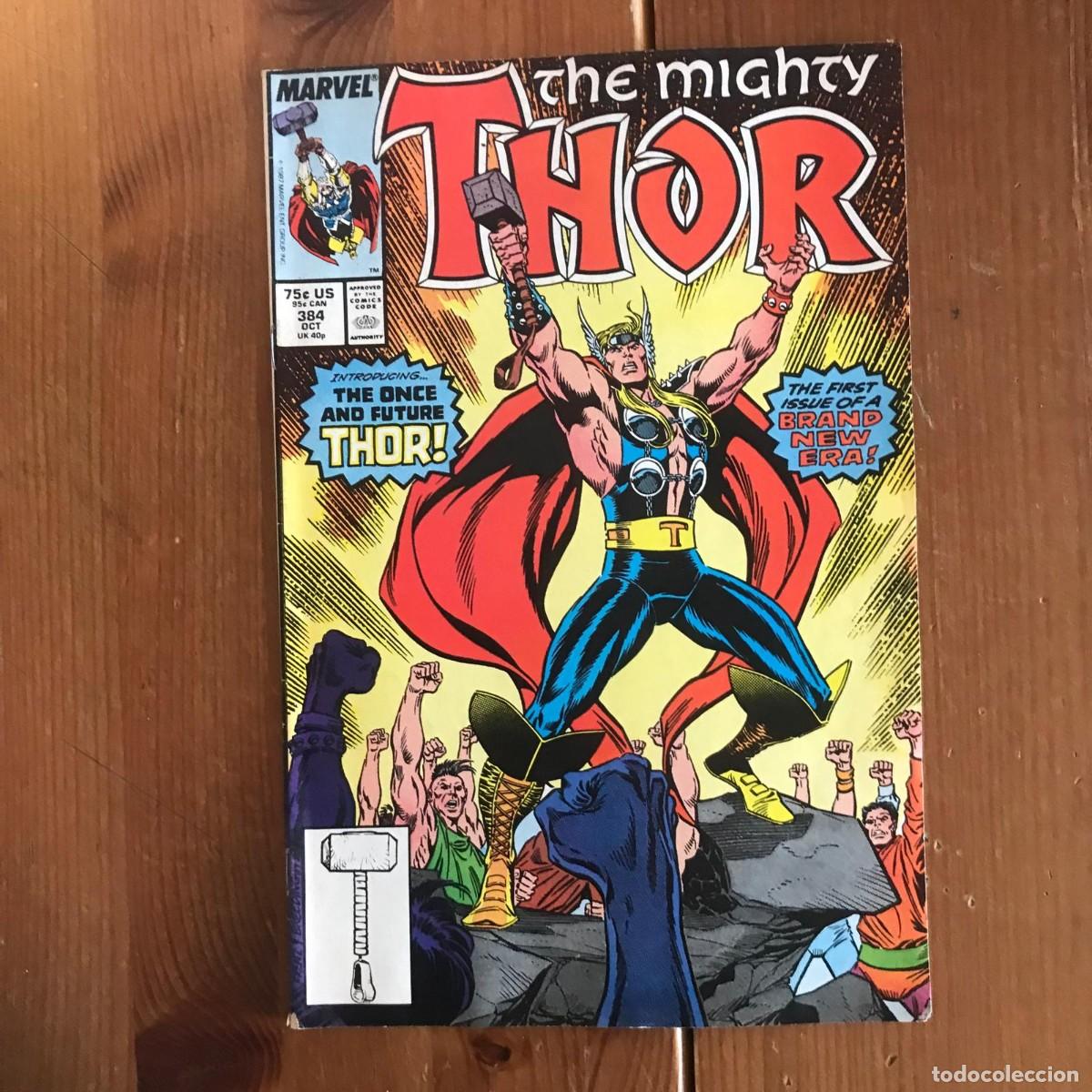 C&oacute;mics: MARVEL: THE MIGHTY THOR #384 - EN INGL&Eacute;S EDICI&Oacute;N USA 1987 - Foto 1