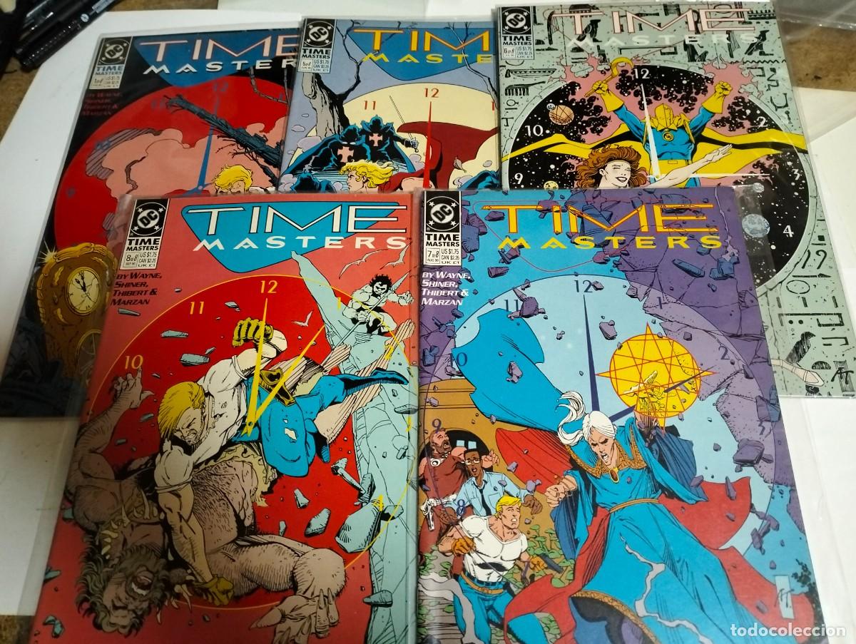 C&oacute;mics: TIME MASTERS ... # 1, 5 , 6, 7, 8 ( LOTE 5 N&Uacute;MEROS)... DC. EN INGL&Eacute;S - Foto 1