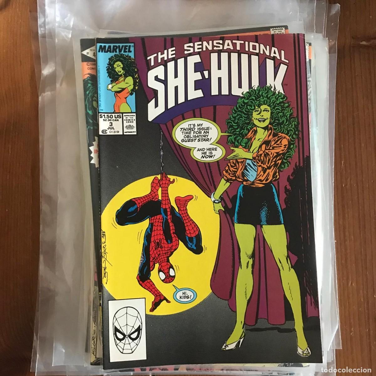 C&oacute;mics: MARVEL: SHE-HULK #3 - EN INGL&Eacute;S EDICI&Oacute;N USA 1989 - Foto 1