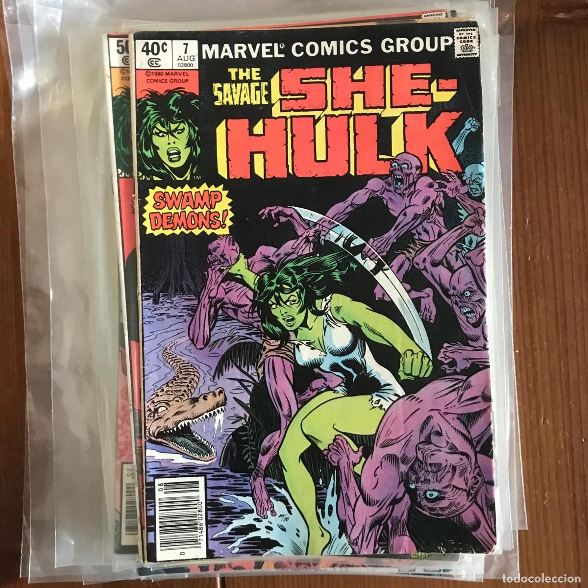 C&oacute;mics: MARVEL: SHE-HULK #7 - EN INGL&Eacute;S EDICI&Oacute;N USA 1980 - Foto 1
