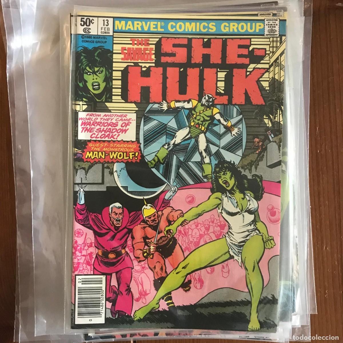 C&oacute;mics: MARVEL: SHE-HULK #13 - EN INGL&Eacute;S EDICI&Oacute;N USA 1981 - Foto 1