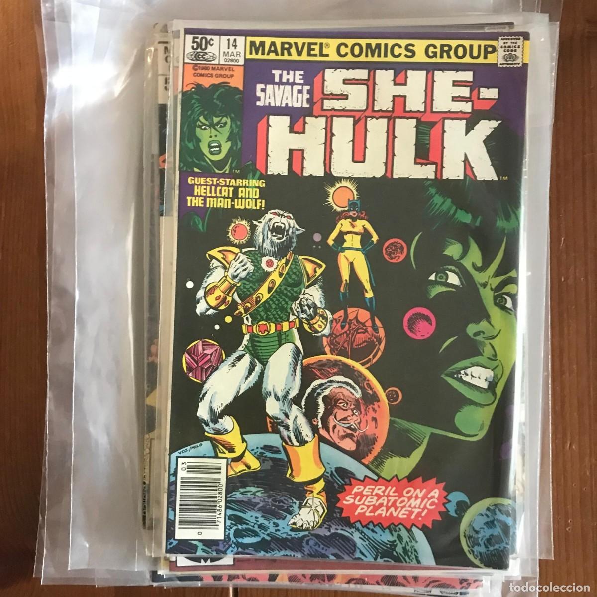 C&oacute;mics: MARVEL: SHE-HULK #14 - EN INGL&Eacute;S EDICI&Oacute;N USA 1981 - Foto 1