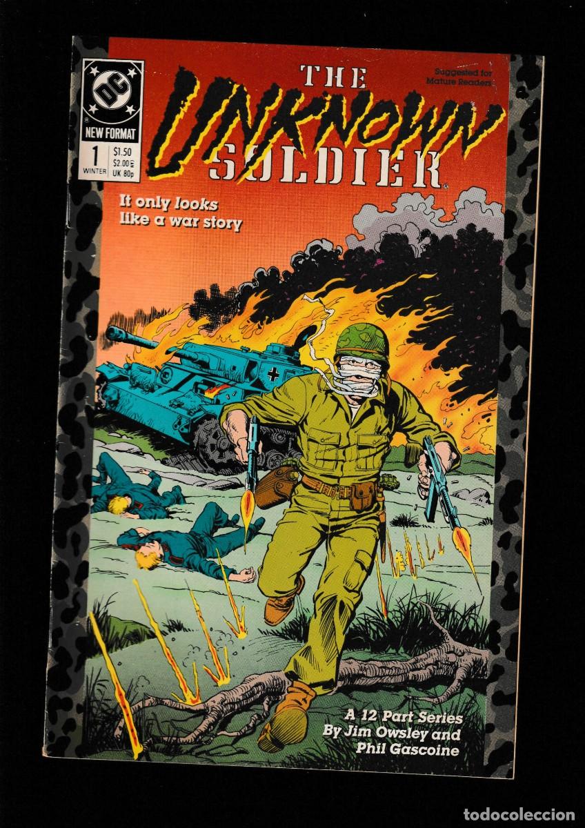 C&oacute;mics: UNKNOWN SOLDIER 1 - DC 1988 VFN - Foto 1