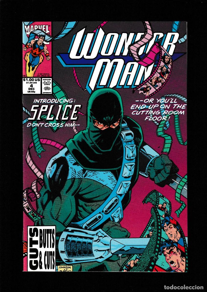 C&oacute;mics: WONDER MAN 4 - MARVEL 1991 VFN/NM - Foto 1