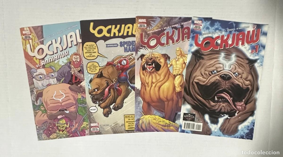 C&oacute;mics: Lockjaw #1-4 (2018) Complete Set Marvel Inhumans - Foto 1