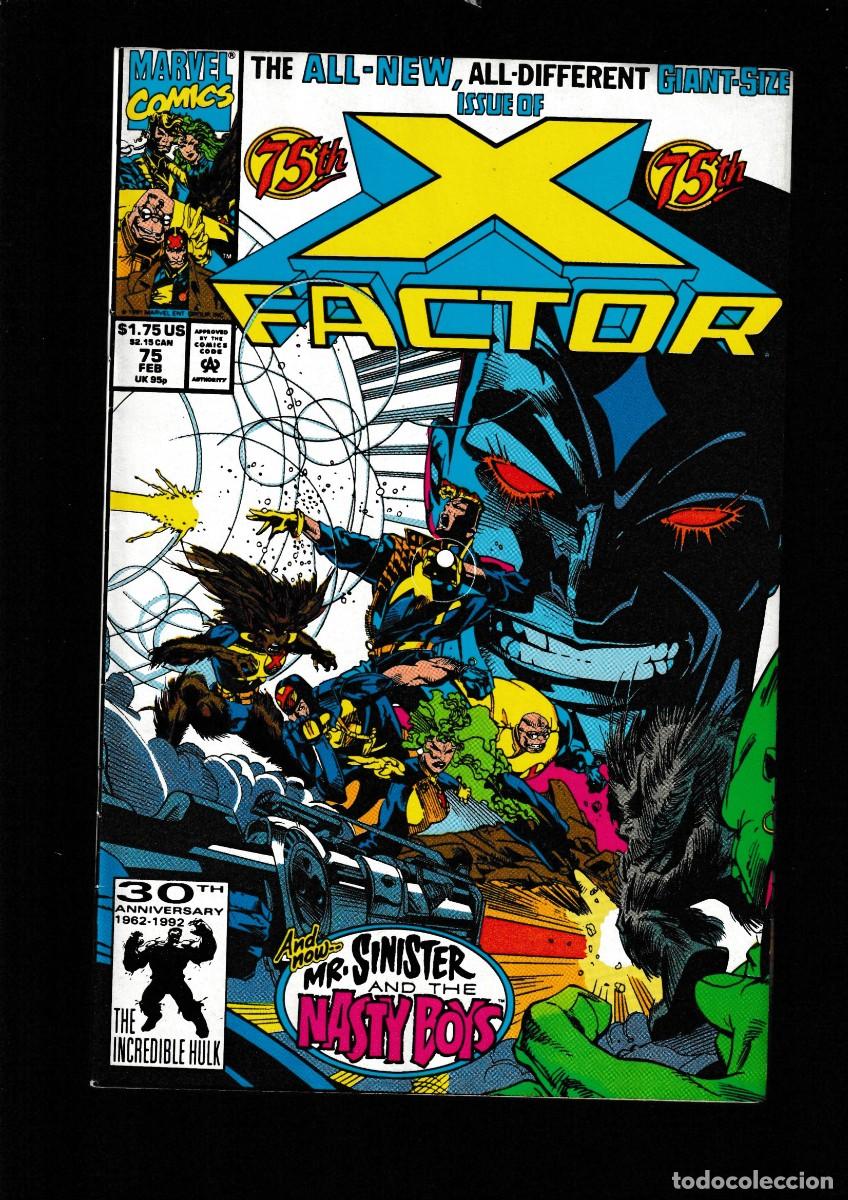 C&oacute;mics: X-FACTOR 75 - MARVEL 1991 FN/VFN / GIANT SIZE ANNIVERSARY - Foto 1