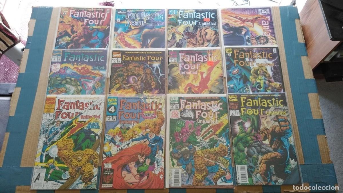 C&oacute;mics: FANTASTIC FOUR UNLIMITED 1-12 Complete 1993 Series Marvel Comics - Foto 1