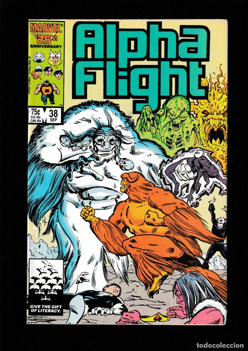 C&oacute;mics: ALPHA FLIGHT 38 - MARVEL 1986 VFN - Foto 1