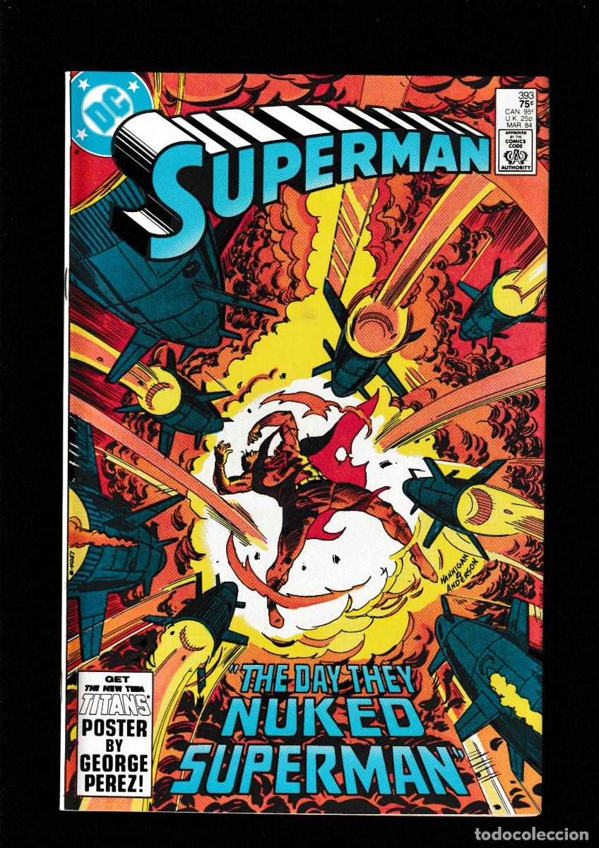 C&oacute;mics: SUPERMAN 393 - DC 1984 VFN/NM - Foto 1