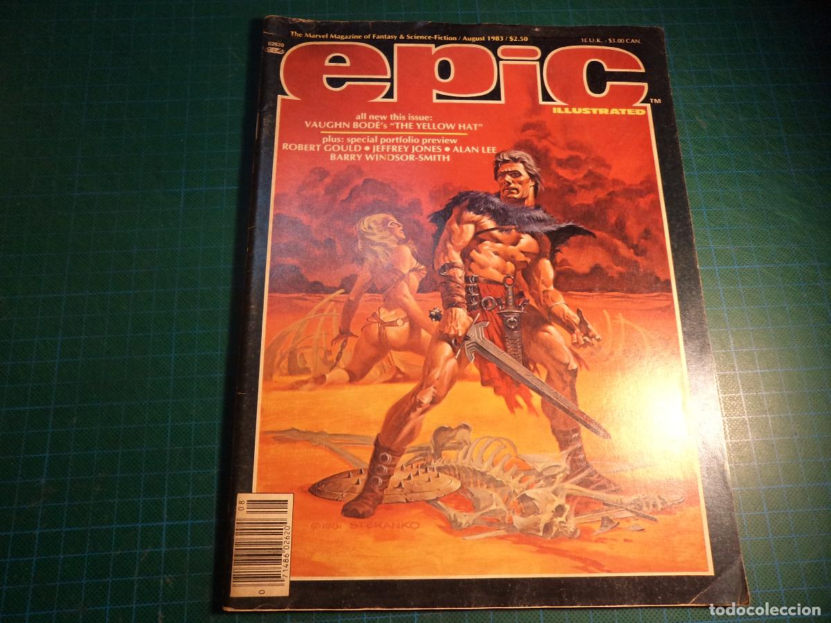 C&oacute;mics: Epic. N&ordm; 19. Marvel. Portada Steranko. En ingles. - Foto 1