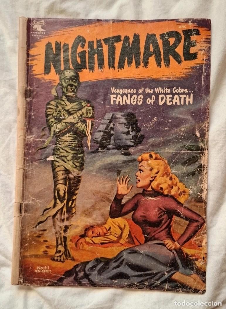 C&oacute;mics: Nightmare #11 1954 pre-code E.A.Poe Krigstein - Foto 1