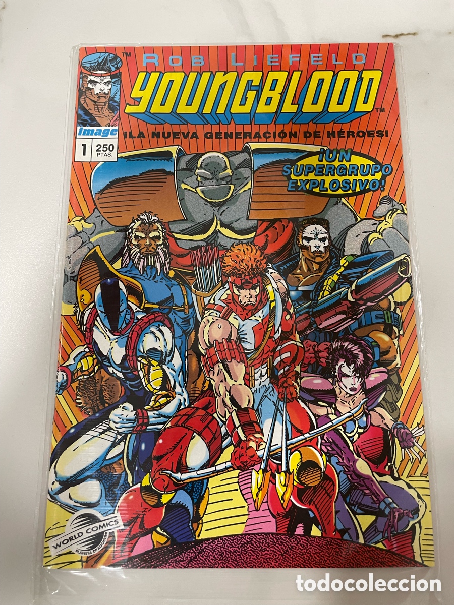 C&oacute;mics: Youngblood n&ordm; 1 &ndash; Rob Liefeld &ndash; Image / World Comics &ndash; Forum - Foto 2