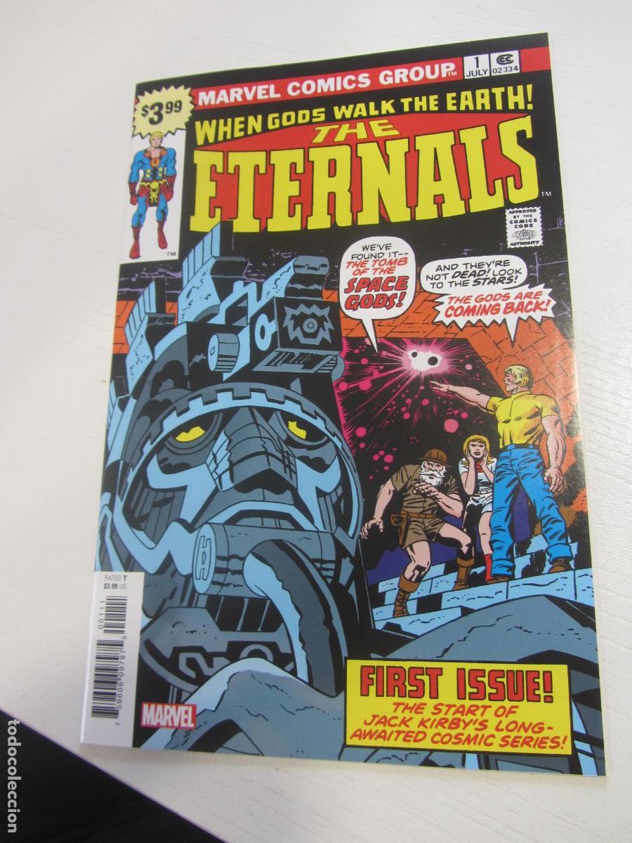C&oacute;mics: ETERNALS 1 (FACSIMILE EDITION) MARVEL ORIGINAL USA ARX163 - Foto 1