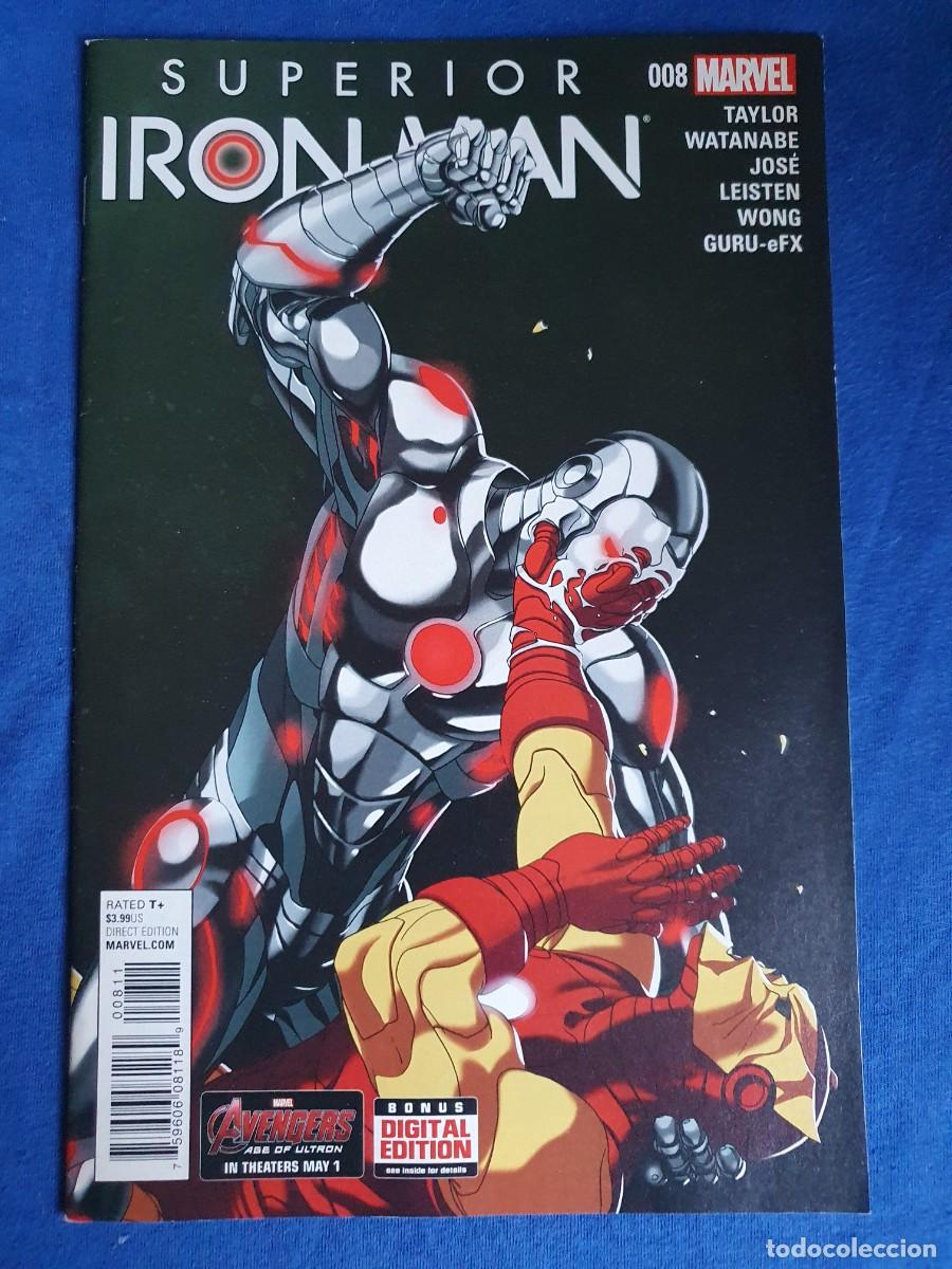 C&oacute;mics: Superior iron man#8 estado muy bueno - Foto 1