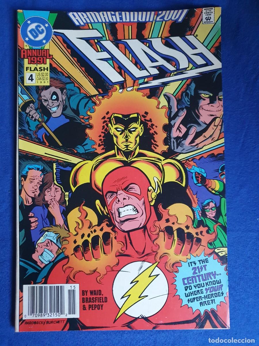 C&oacute;mics: Flash#4 Annual armageddon 2001 estado muy bueno - Foto 1