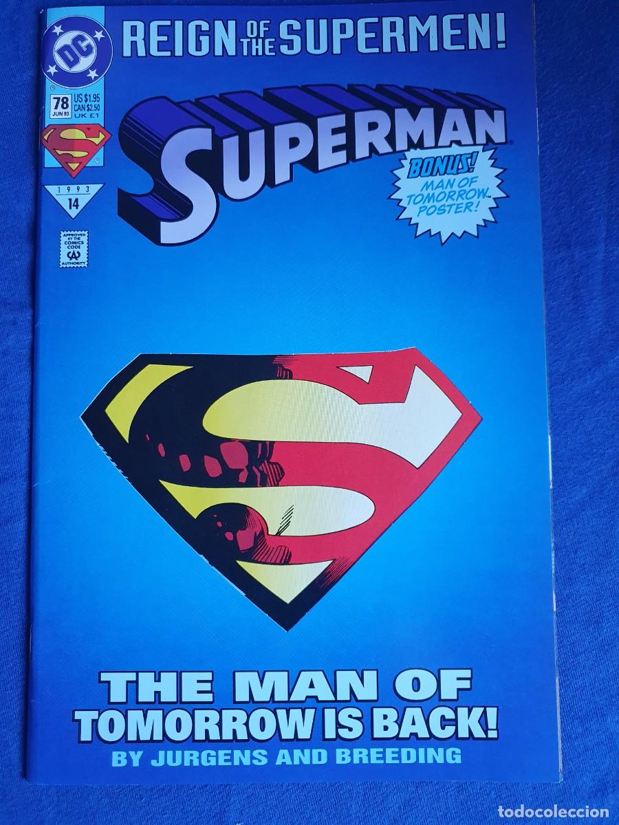 C&oacute;mics: Superman#78 estado muy bueno - Foto 1