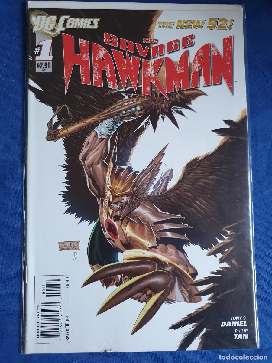 C&oacute;mics: The savage Hawkman#1 estado impecable - Foto 1