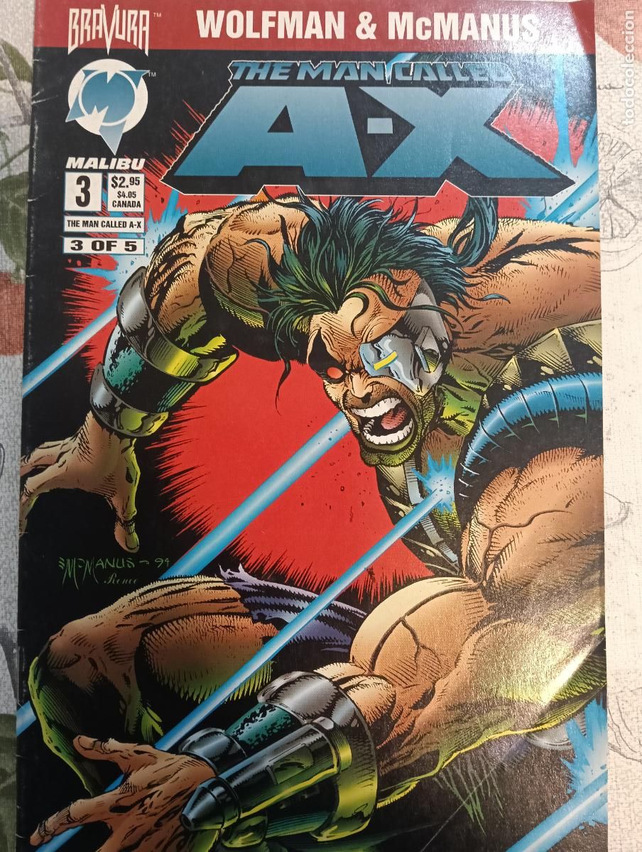 C&oacute;mics: THE MAN CALLED A-X N&ordm; 3. USA - Foto 1