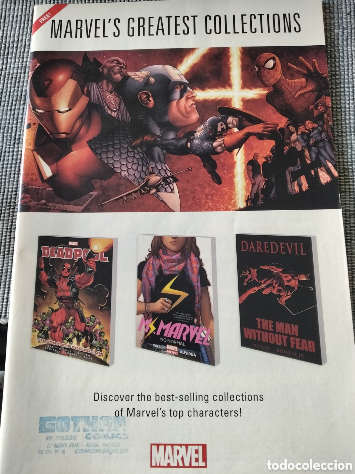 C&oacute;mics: Marvel greastest collection - Foto 1