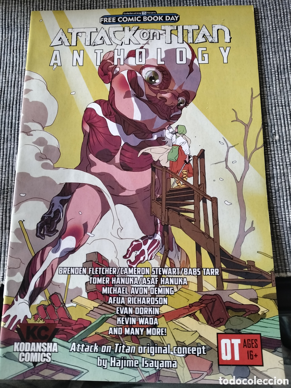 C&oacute;mics: Attack on Tit&aacute;n Anthology, Free comic book day - Foto 1